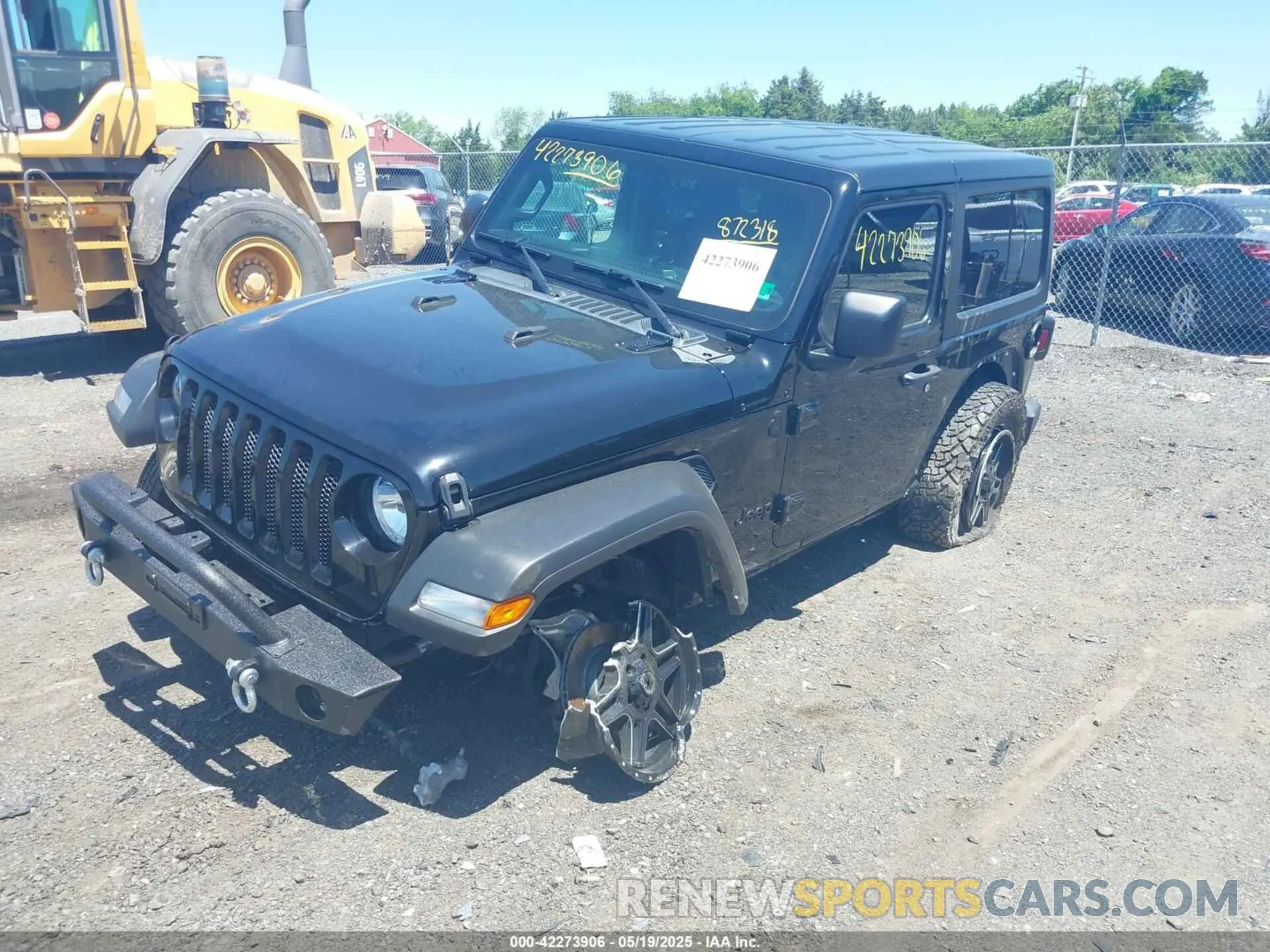 6 fotografías del automóvil dañado 1C4HJXAG6MW872318 JEEP WRANGLER 2021