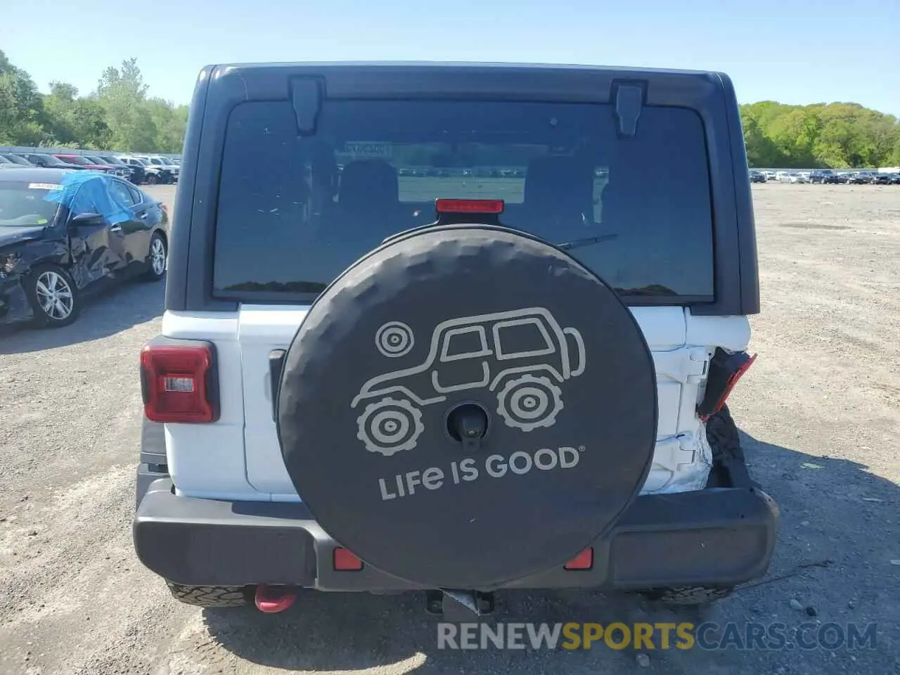 6 fotografías del automóvil dañado 1C4HJXCG2MW660738 JEEP WRANGLER 2021