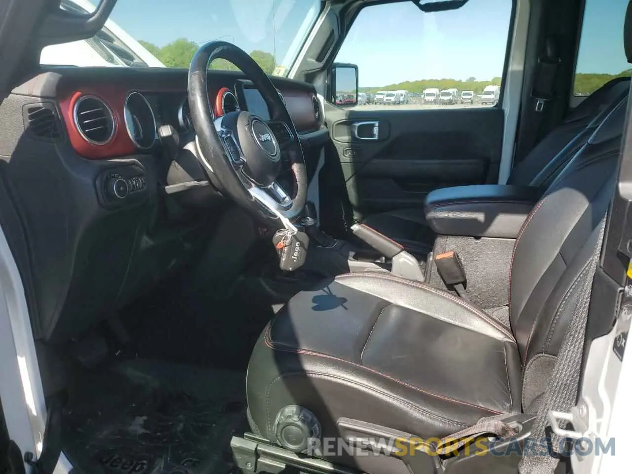 7 fotografías del automóvil dañado 1C4HJXCG2MW660738 JEEP WRANGLER 2021