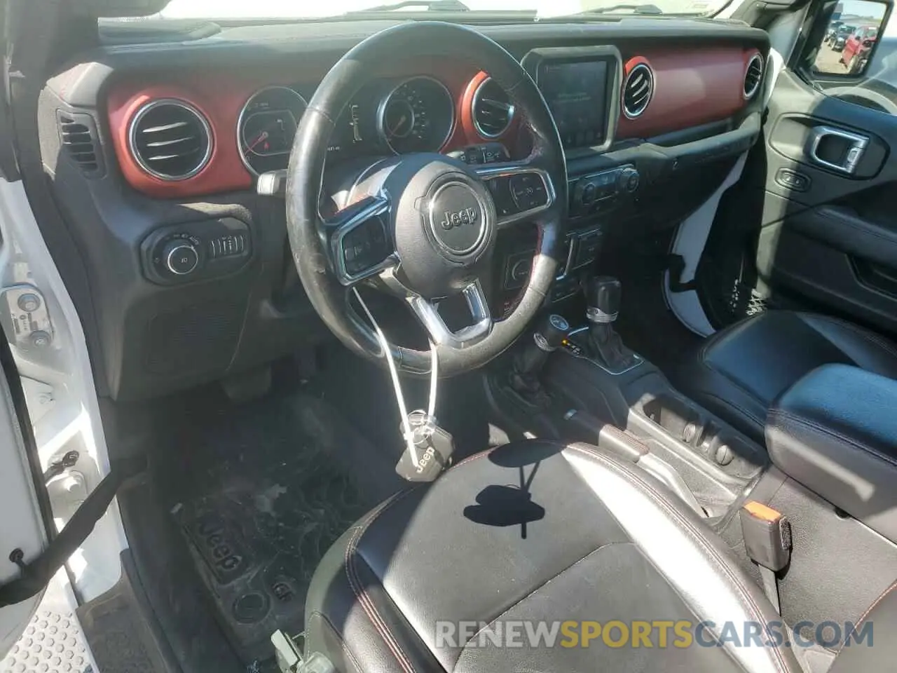8 fotografías del automóvil dañado 1C4HJXCG2MW660738 JEEP WRANGLER 2021