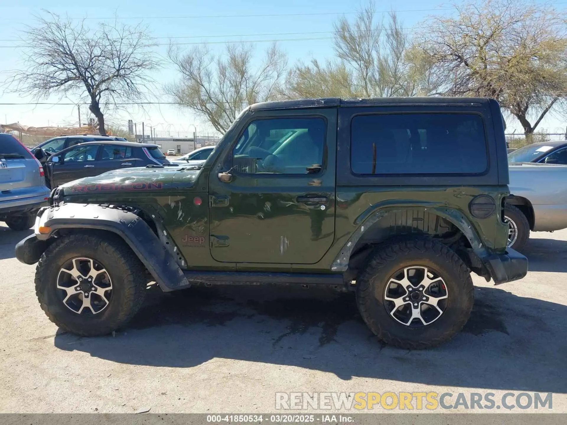 14 fotografías del automóvil dañado 1C4HJXCG3MW526112 JEEP WRANGLER 2021