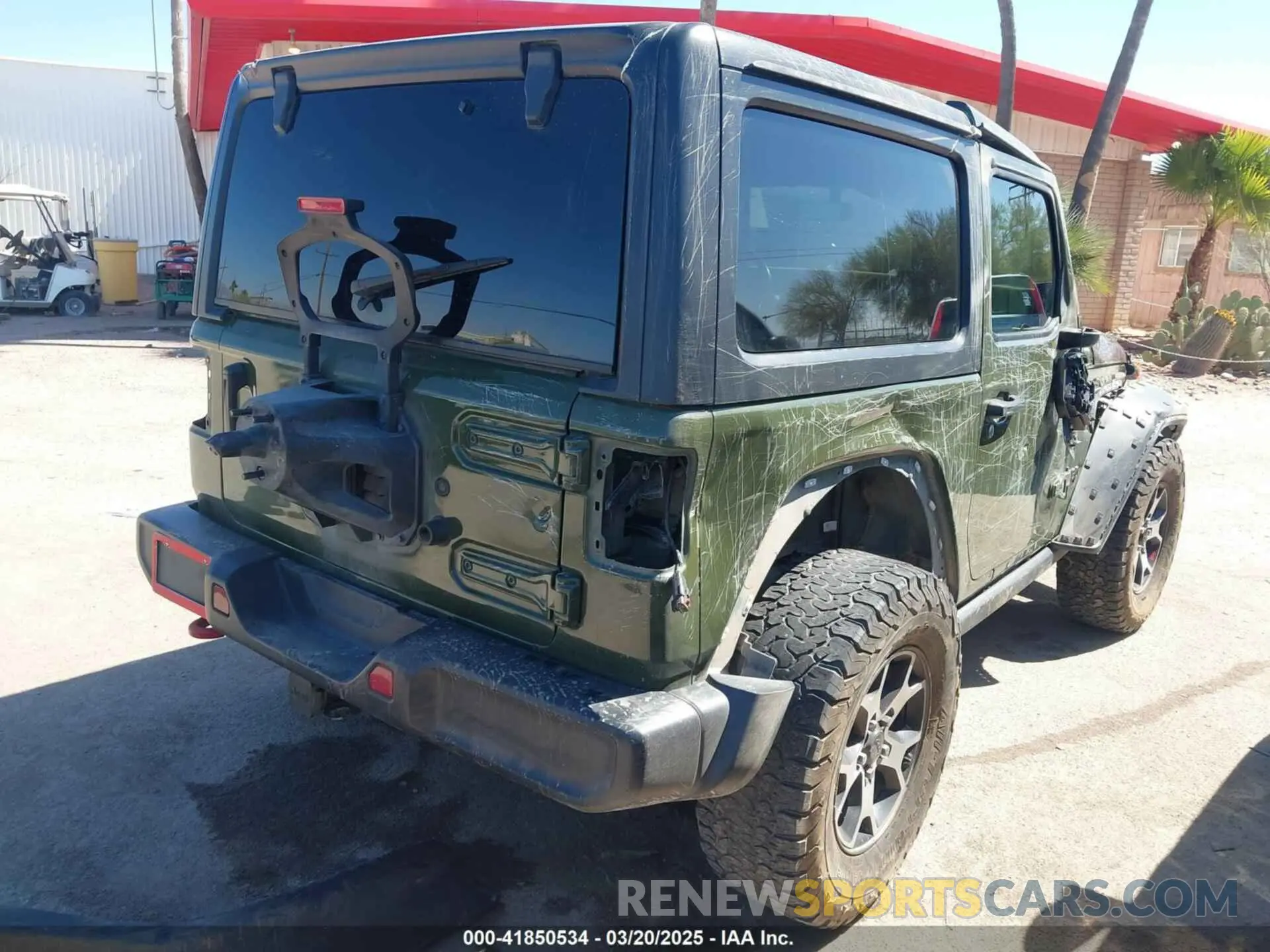 4 fotografías del automóvil dañado 1C4HJXCG3MW526112 JEEP WRANGLER 2021