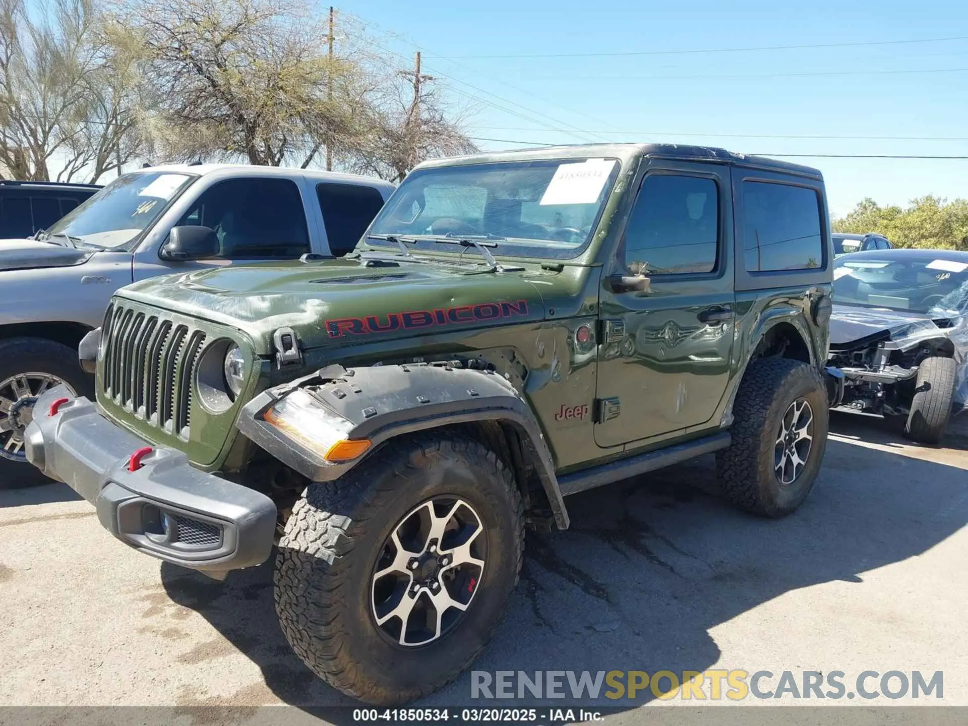 6 fotografías del automóvil dañado 1C4HJXCG3MW526112 JEEP WRANGLER 2021