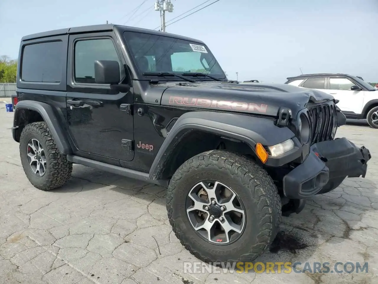 4 fotografías del automóvil dañado 1C4HJXCG5MW797267 JEEP WRANGLER 2021