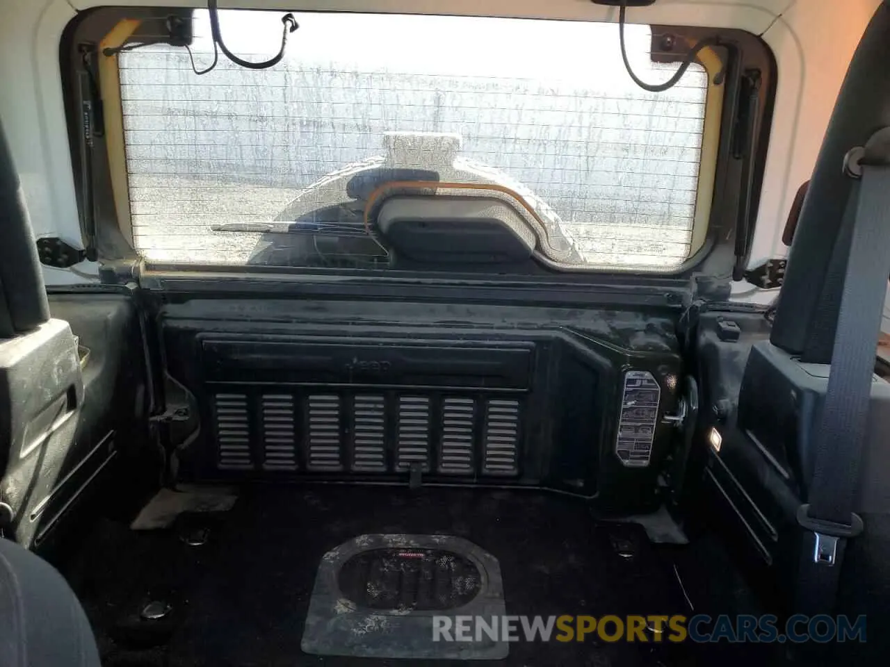 10 fotografías del automóvil dañado 1C4HJXCG6MW688865 JEEP WRANGLER 2021