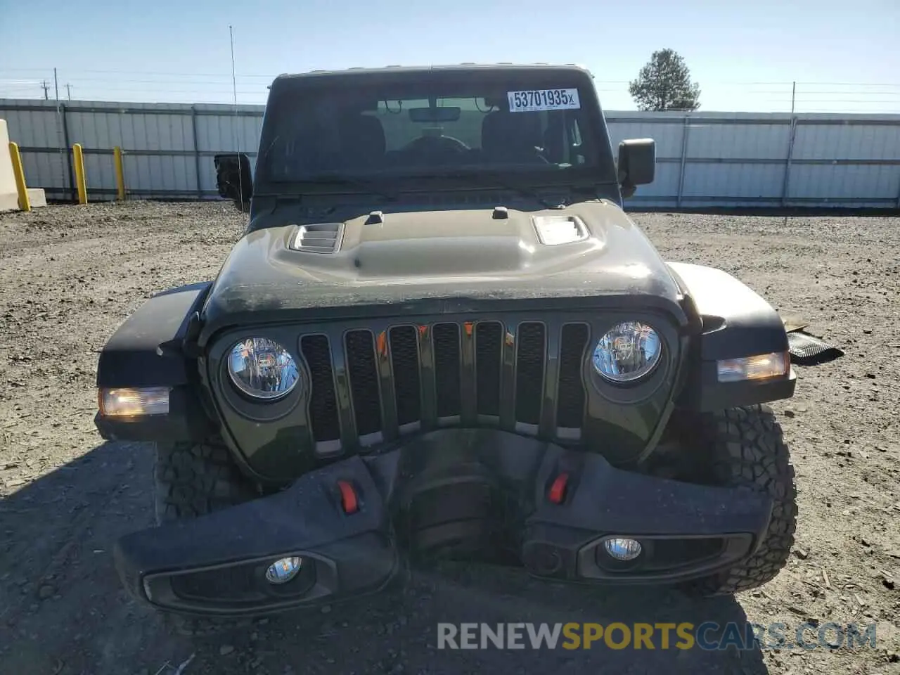 5 fotografías del automóvil dañado 1C4HJXCG6MW688865 JEEP WRANGLER 2021