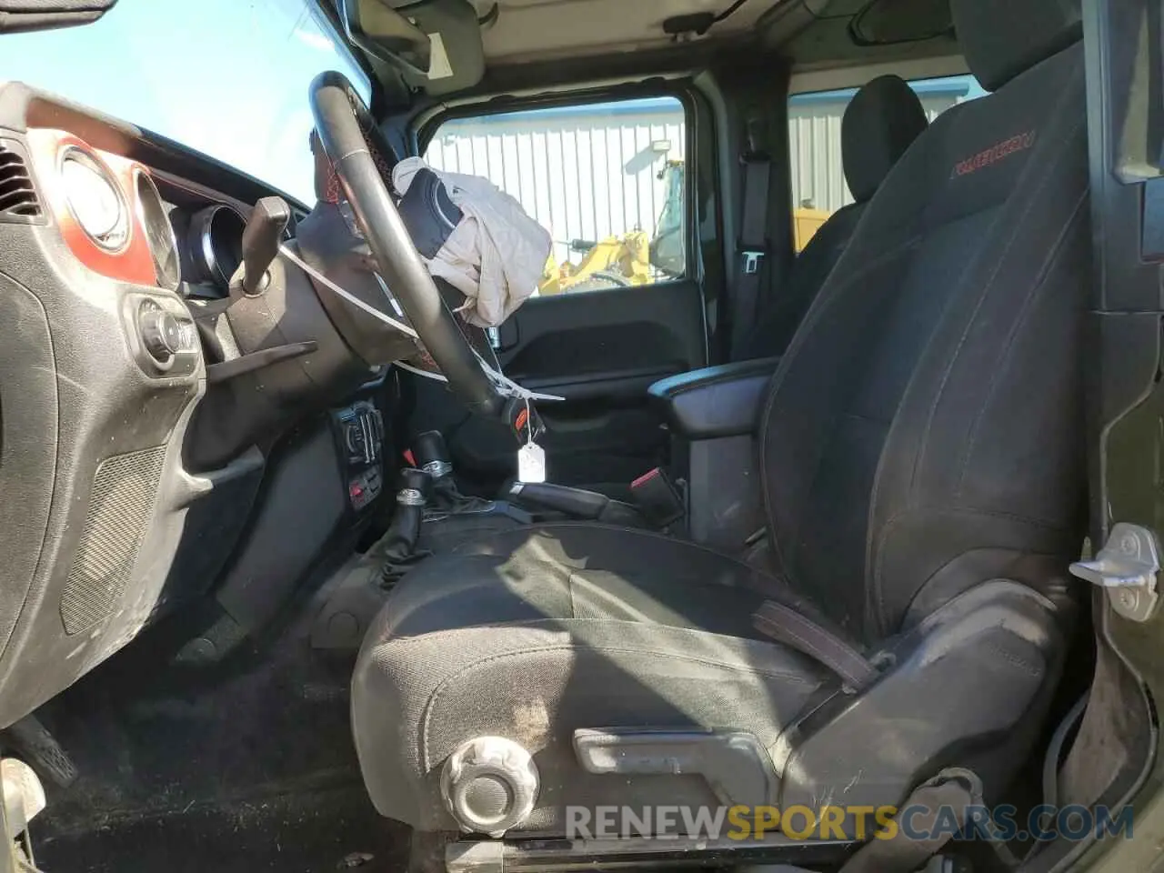 7 fotografías del automóvil dañado 1C4HJXCG6MW688865 JEEP WRANGLER 2021