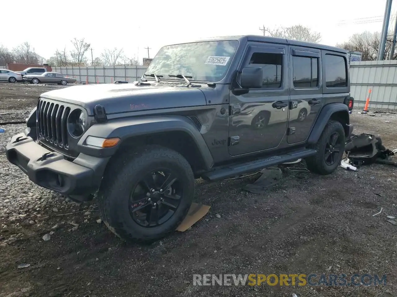 1 fotografías del automóvil dañado 1C4HJXDG0MW521769 JEEP WRANGLER 2021