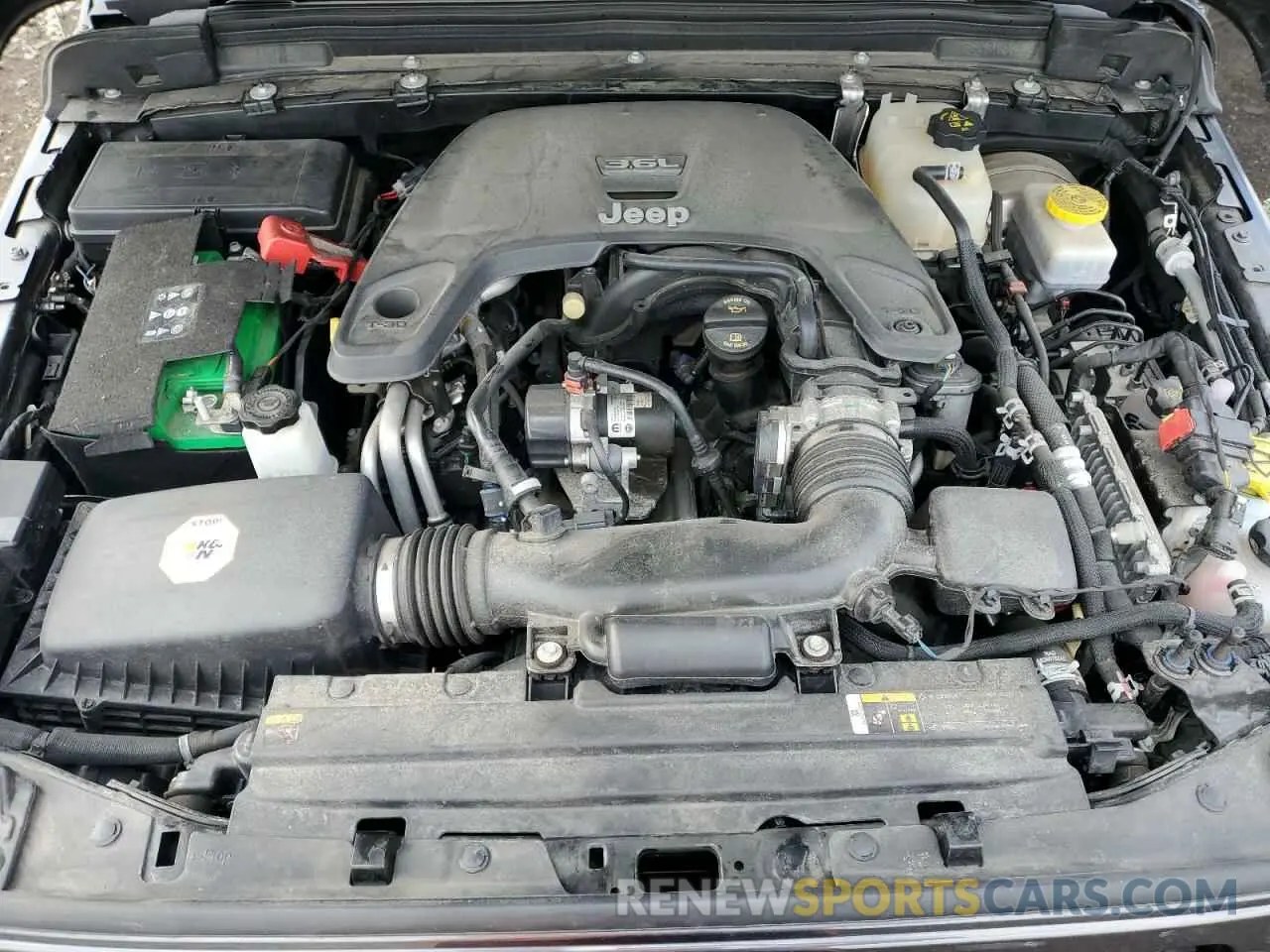 12 fotografías del automóvil dañado 1C4HJXDG0MW521769 JEEP WRANGLER 2021