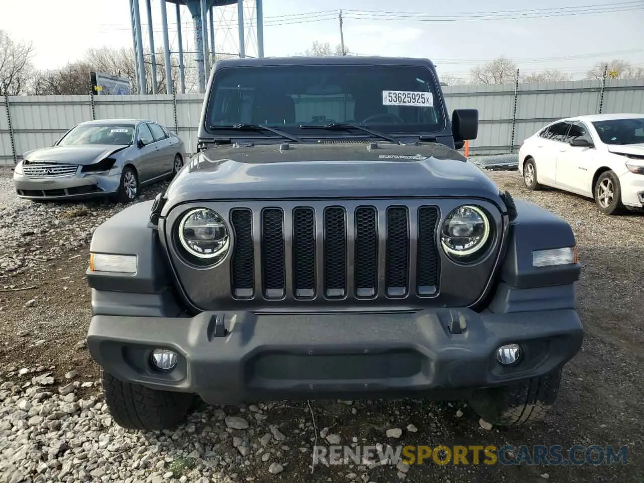 5 fotografías del automóvil dañado 1C4HJXDG0MW521769 JEEP WRANGLER 2021