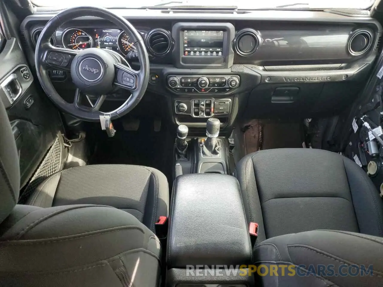 8 fotografías del automóvil dañado 1C4HJXDG0MW521769 JEEP WRANGLER 2021
