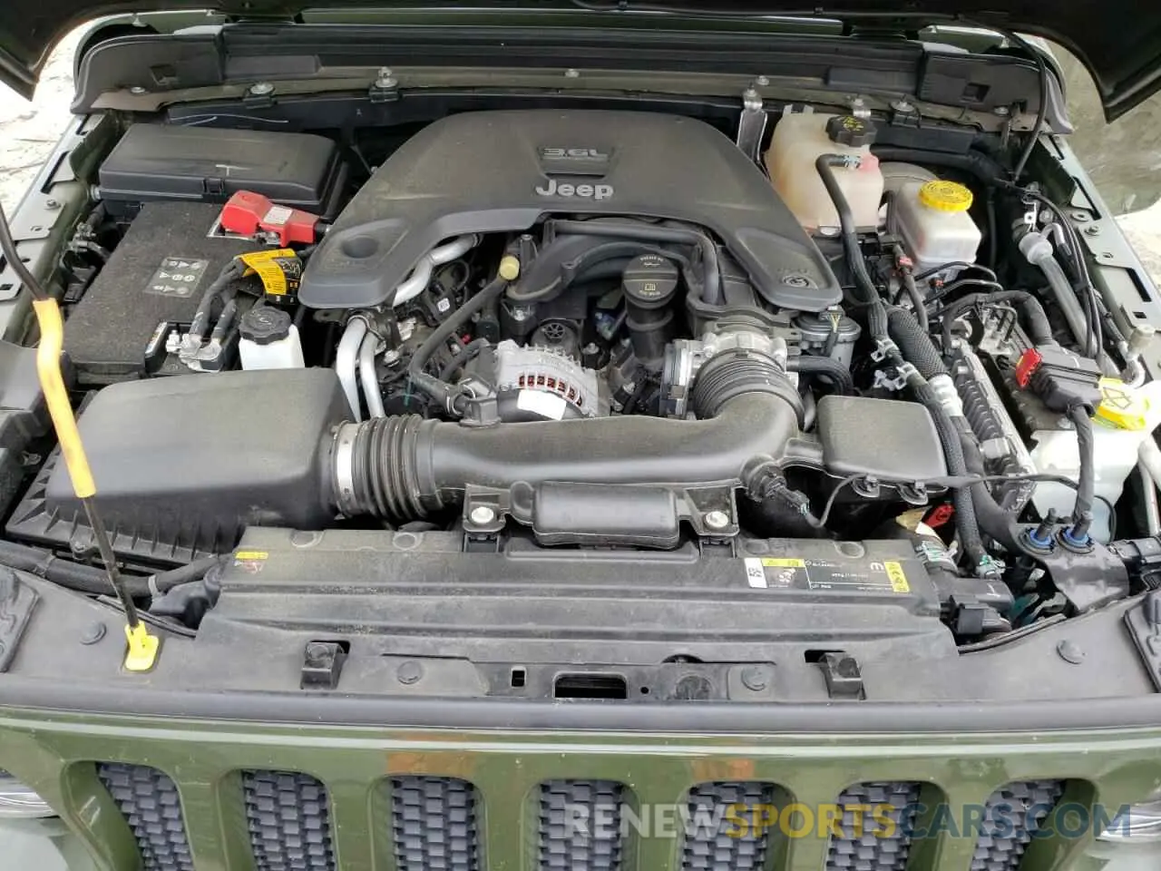 12 fotografías del automóvil dañado 1C4HJXDG0MW687032 JEEP WRANGLER 2021
