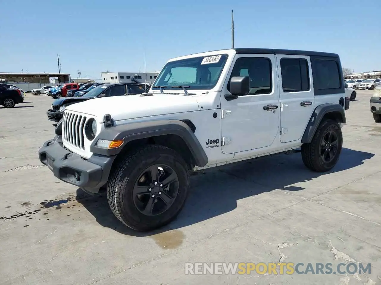 1 fotografías del automóvil dañado 1C4HJXDG1MW505564 JEEP WRANGLER 2021