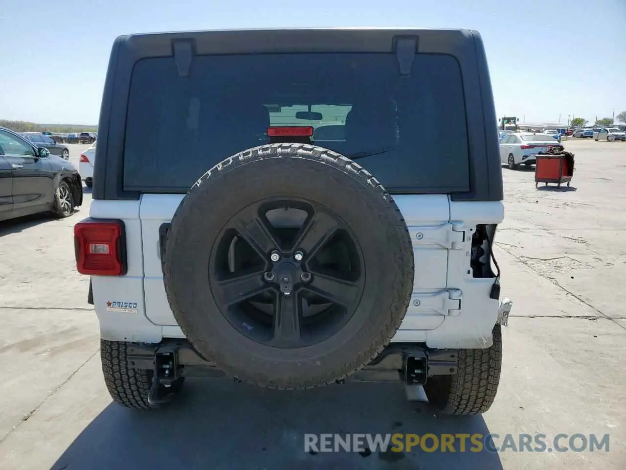 6 fotografías del automóvil dañado 1C4HJXDG1MW505564 JEEP WRANGLER 2021