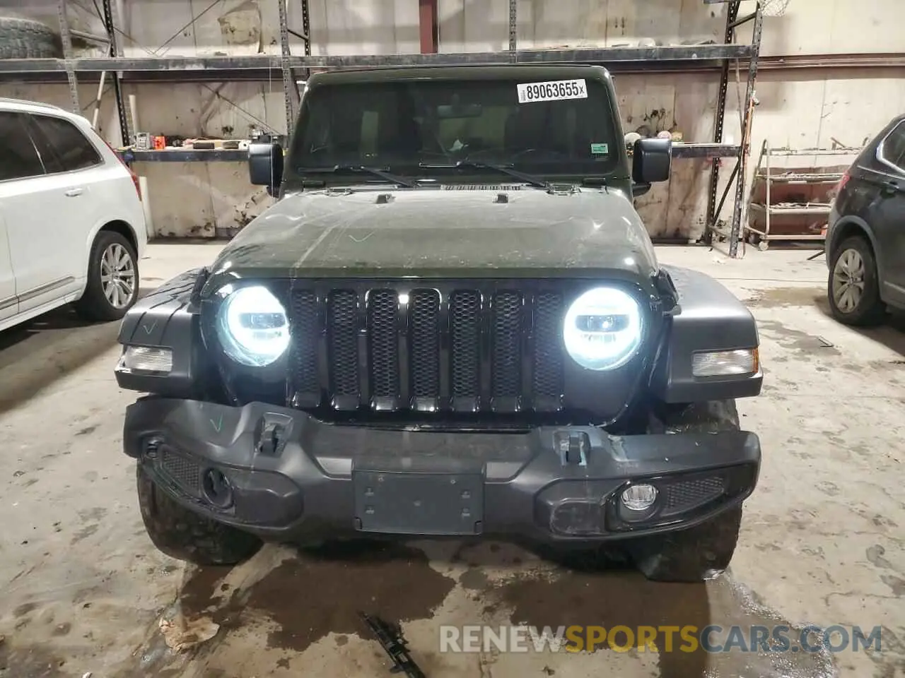 5 fotografías del automóvil dañado 1C4HJXDG1MW761204 JEEP WRANGLER 2021