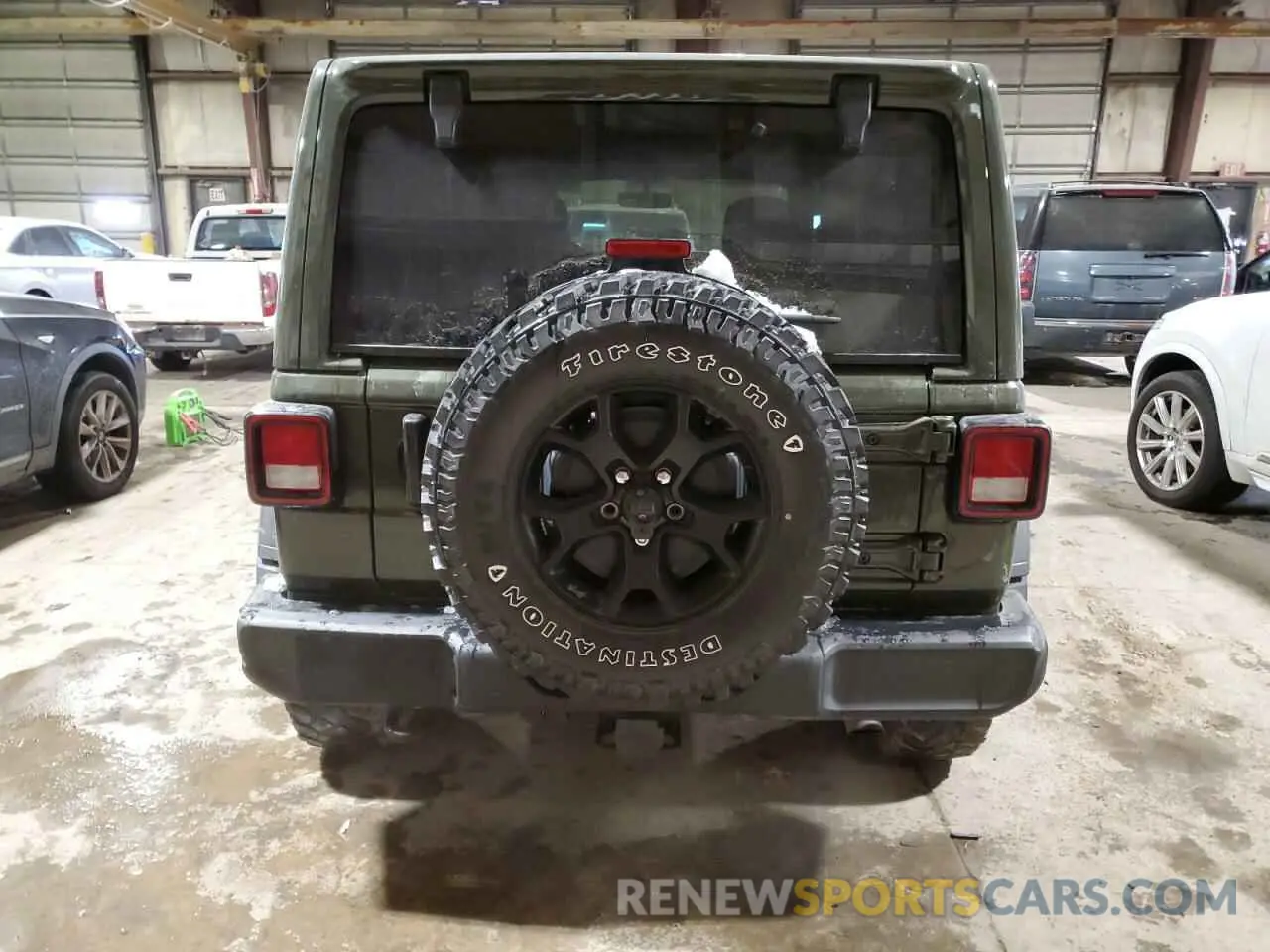 6 fotografías del automóvil dañado 1C4HJXDG1MW761204 JEEP WRANGLER 2021