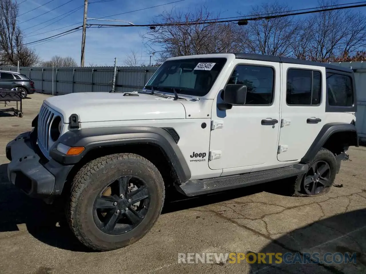 1 fotografías del automóvil dañado 1C4HJXDG2MW507355 JEEP WRANGLER 2021