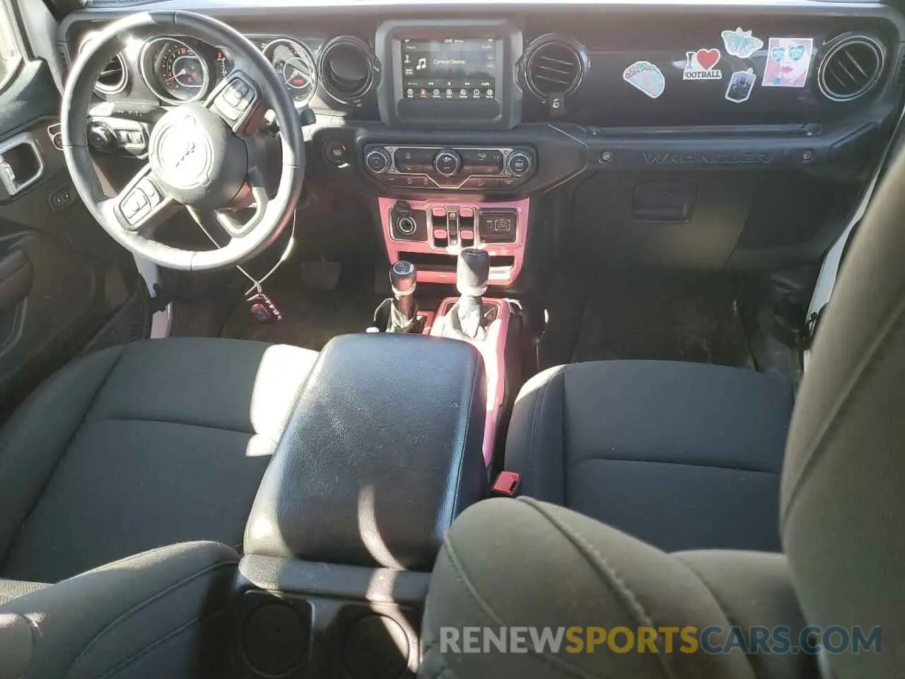 8 fotografías del automóvil dañado 1C4HJXDG2MW507355 JEEP WRANGLER 2021