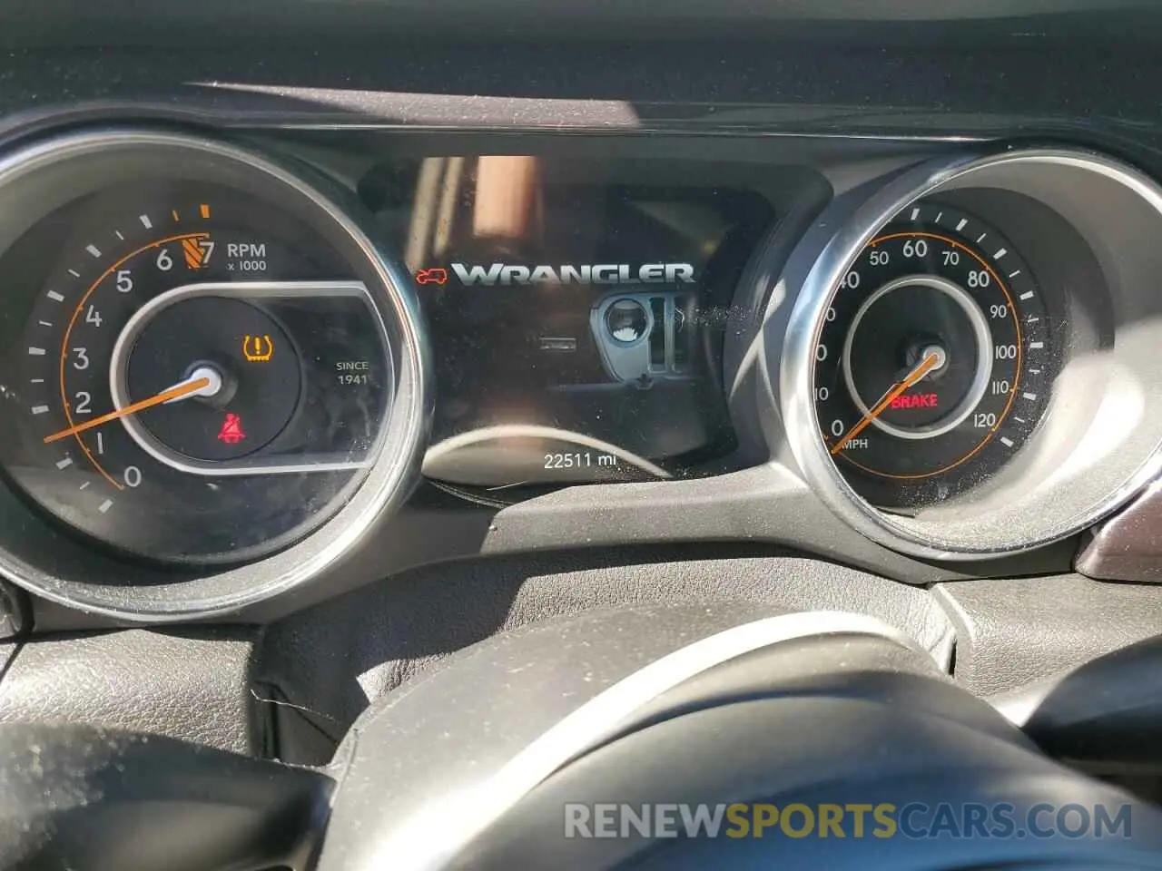 9 fotografías del automóvil dañado 1C4HJXDG2MW507355 JEEP WRANGLER 2021