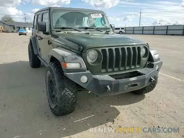 12 fotografías del automóvil dañado 1C4HJXDG2MW712223 JEEP WRANGLER 2021