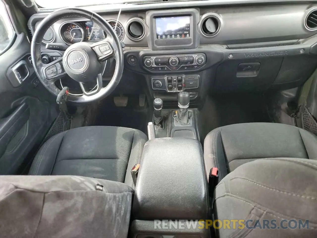 8 fotografías del automóvil dañado 1C4HJXDG2MW712223 JEEP WRANGLER 2021
