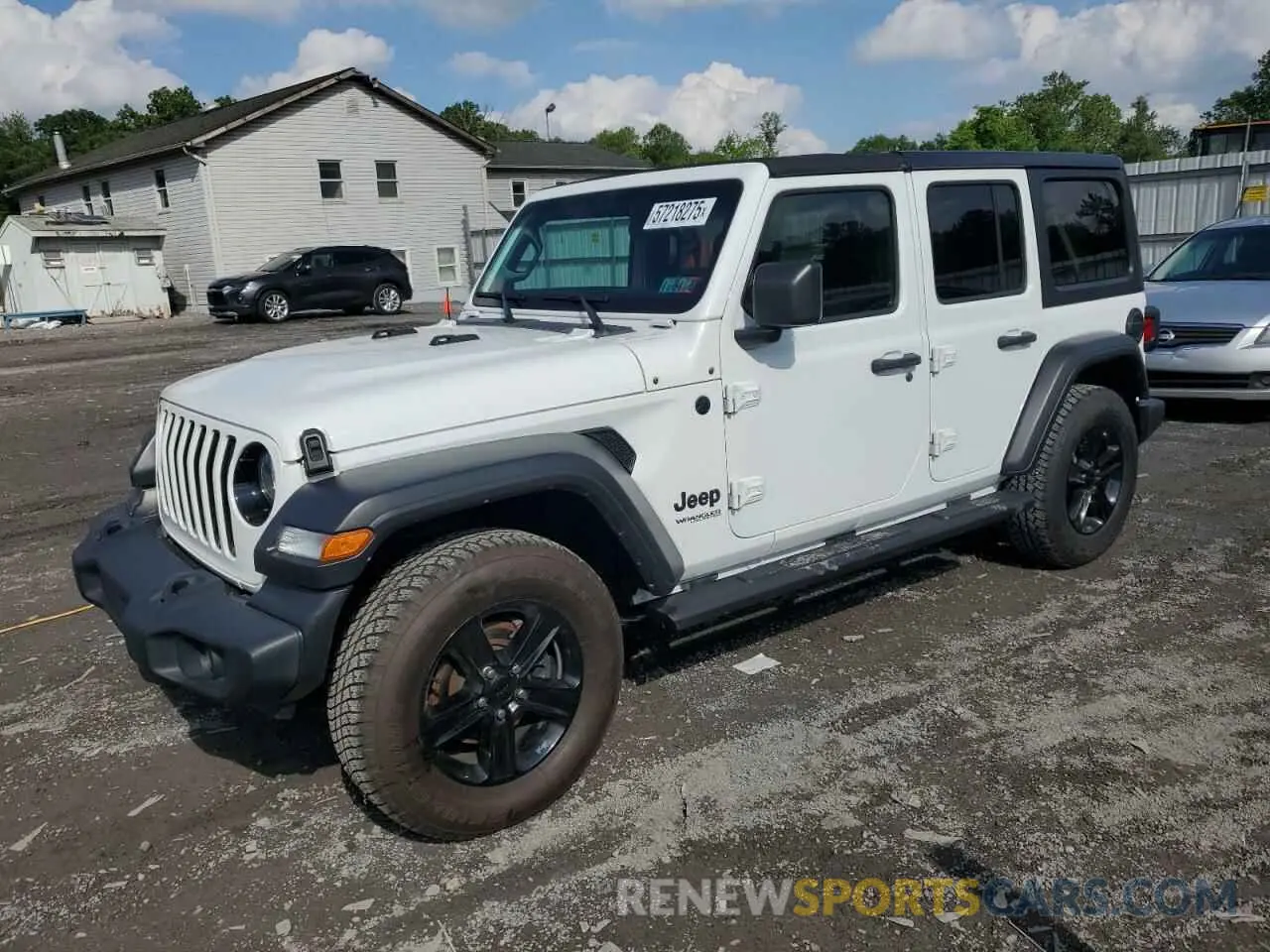1 fotografías del automóvil dañado 1C4HJXDG3MW583165 JEEP WRANGLER 2021