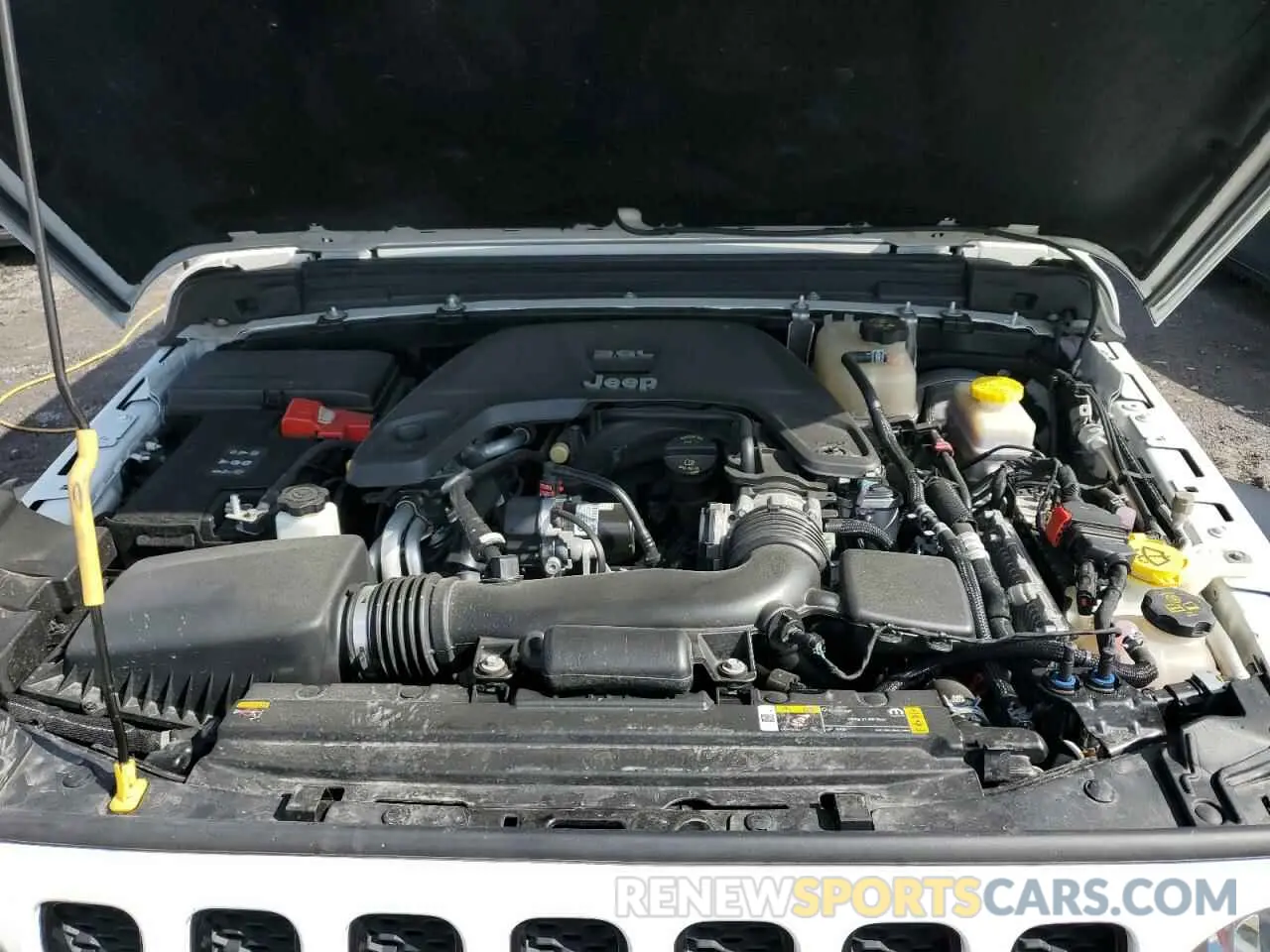 12 fotografías del automóvil dañado 1C4HJXDG3MW583165 JEEP WRANGLER 2021