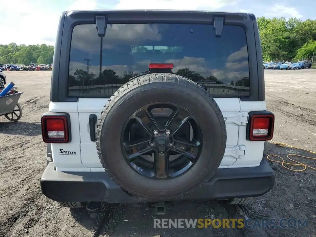 6 fotografías del automóvil dañado 1C4HJXDG3MW583165 JEEP WRANGLER 2021