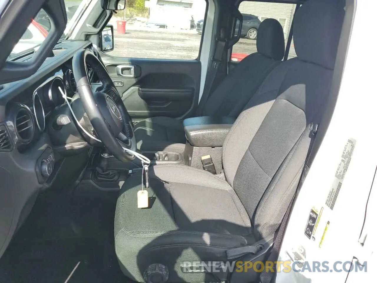 7 fotografías del automóvil dañado 1C4HJXDG3MW583165 JEEP WRANGLER 2021