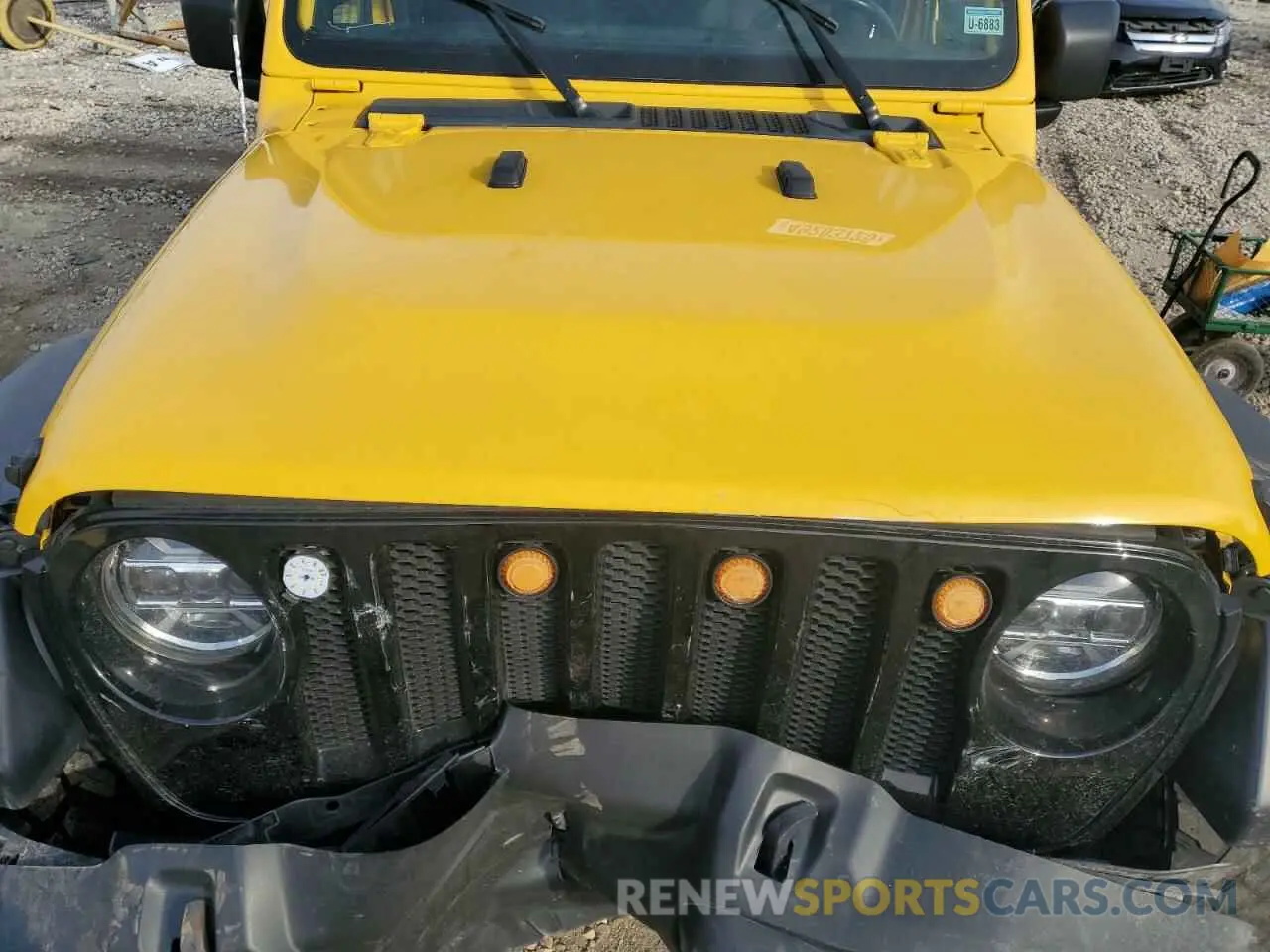 13 fotografías del automóvil dañado 1C4HJXDG4MW518776 JEEP WRANGLER 2021