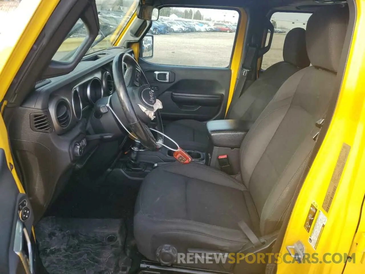 7 fotografías del automóvil dañado 1C4HJXDG4MW518776 JEEP WRANGLER 2021