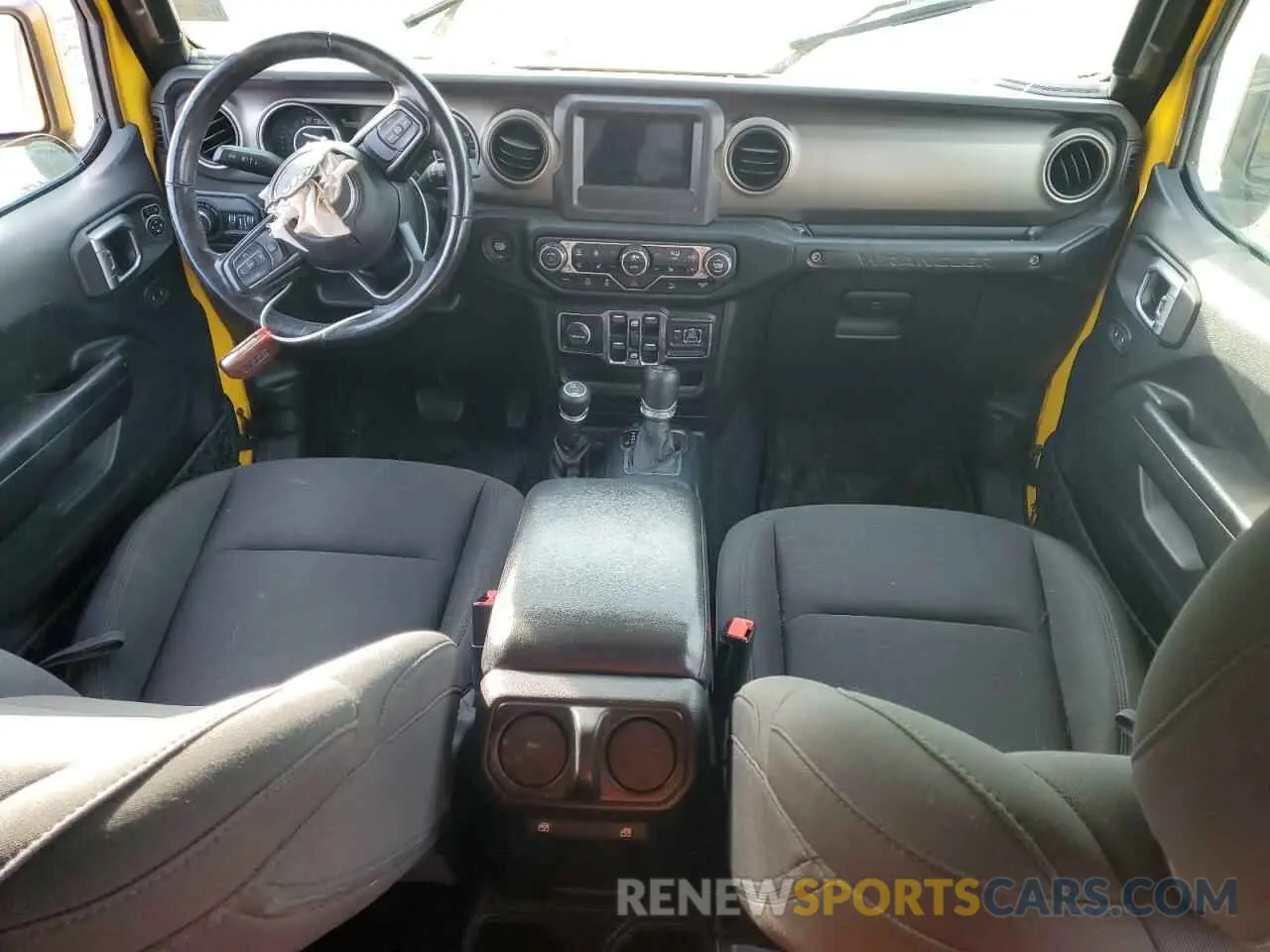 8 fotografías del automóvil dañado 1C4HJXDG4MW518776 JEEP WRANGLER 2021