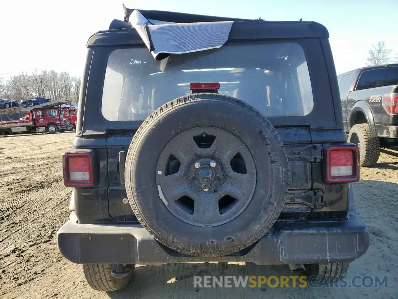 6 fotografías del automóvil dañado 1C4HJXDG5MW527034 JEEP WRANGLER 2021