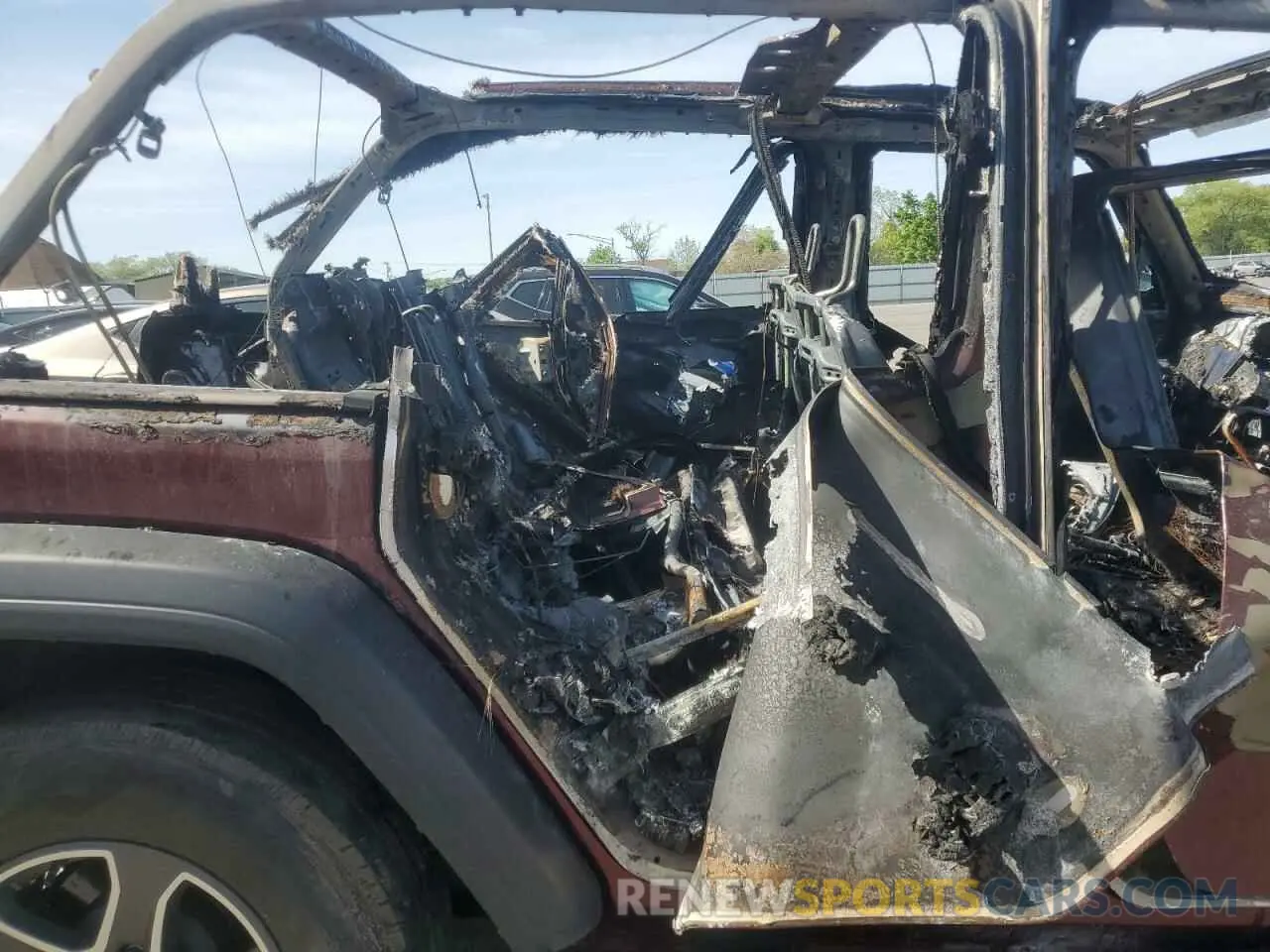 10 fotografías del automóvil dañado 1C4HJXDG5MW809996 JEEP WRANGLER 2021