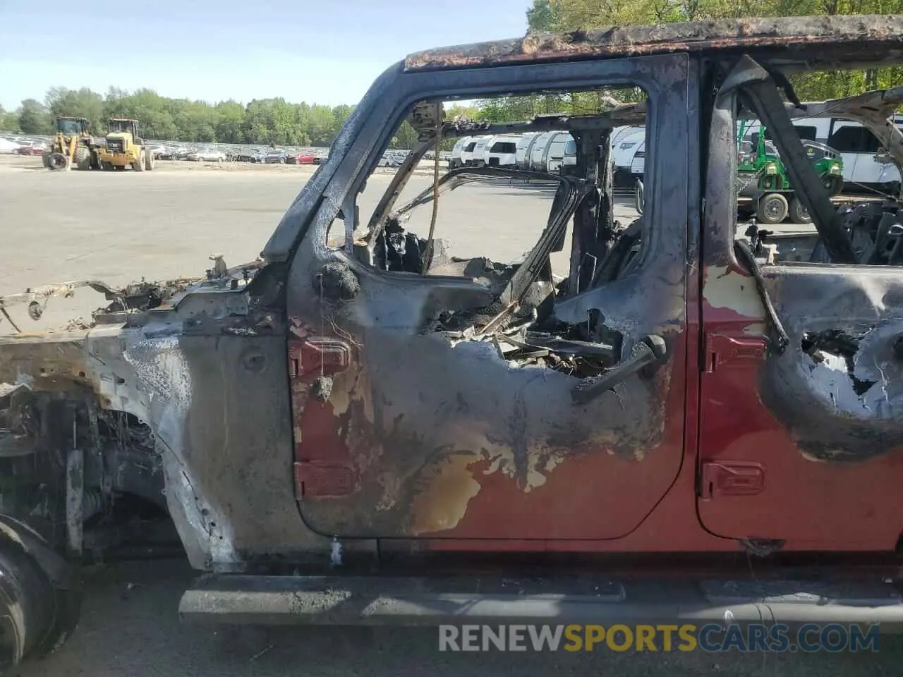 7 fotografías del automóvil dañado 1C4HJXDG5MW809996 JEEP WRANGLER 2021