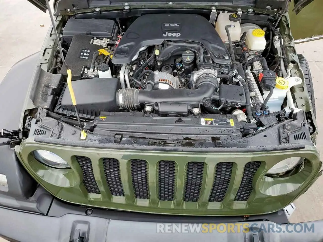 12 fotografías del automóvil dañado 1C4HJXDG7MW708491 JEEP WRANGLER 2021