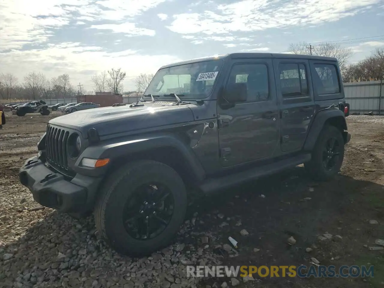 1 fotografías del automóvil dañado 1C4HJXDG7MW821566 JEEP WRANGLER 2021