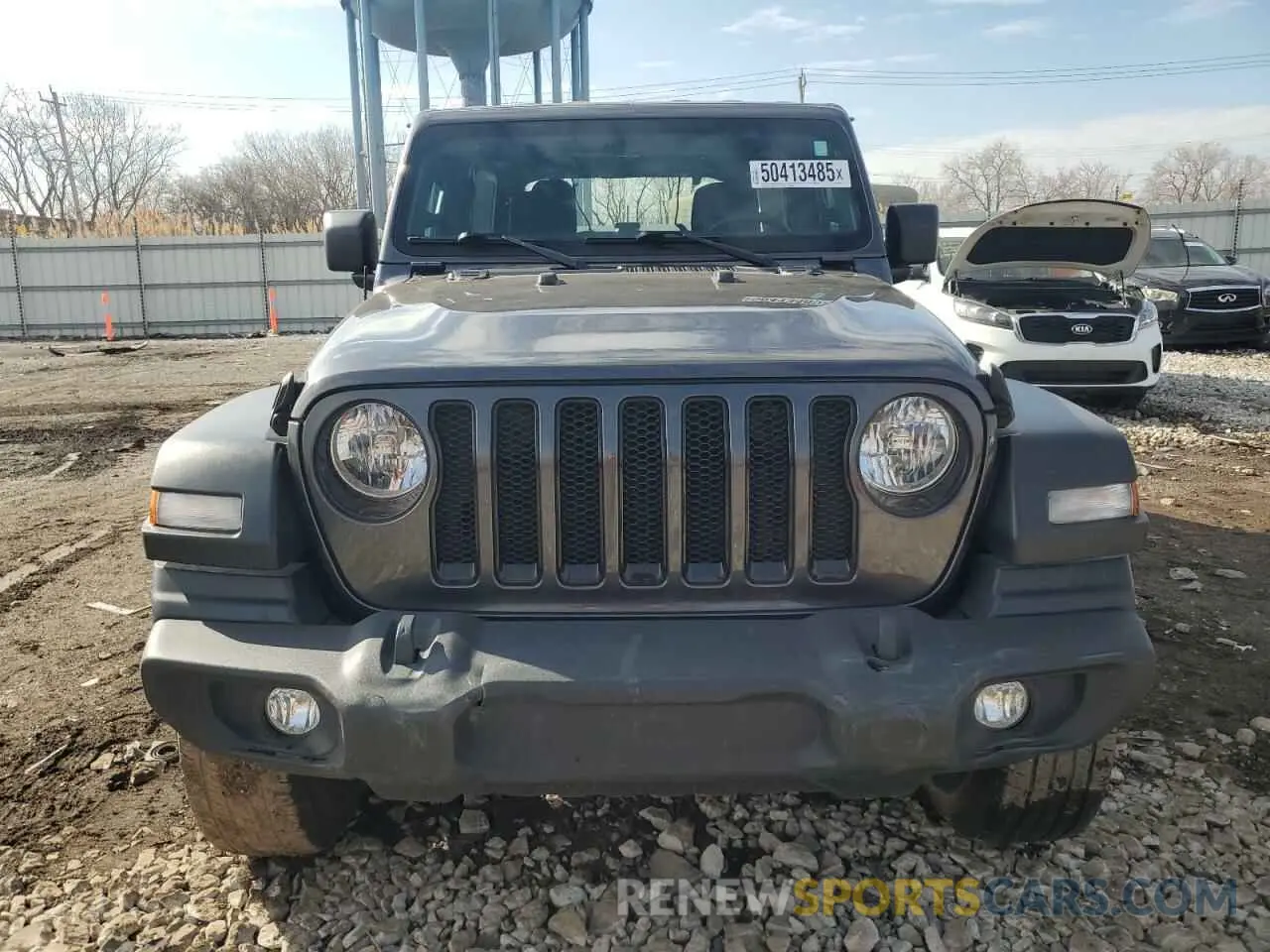 5 fotografías del automóvil dañado 1C4HJXDG7MW821566 JEEP WRANGLER 2021