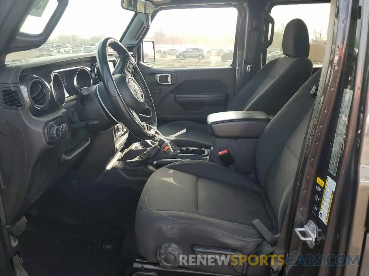 7 fotografías del automóvil dañado 1C4HJXDG7MW821566 JEEP WRANGLER 2021