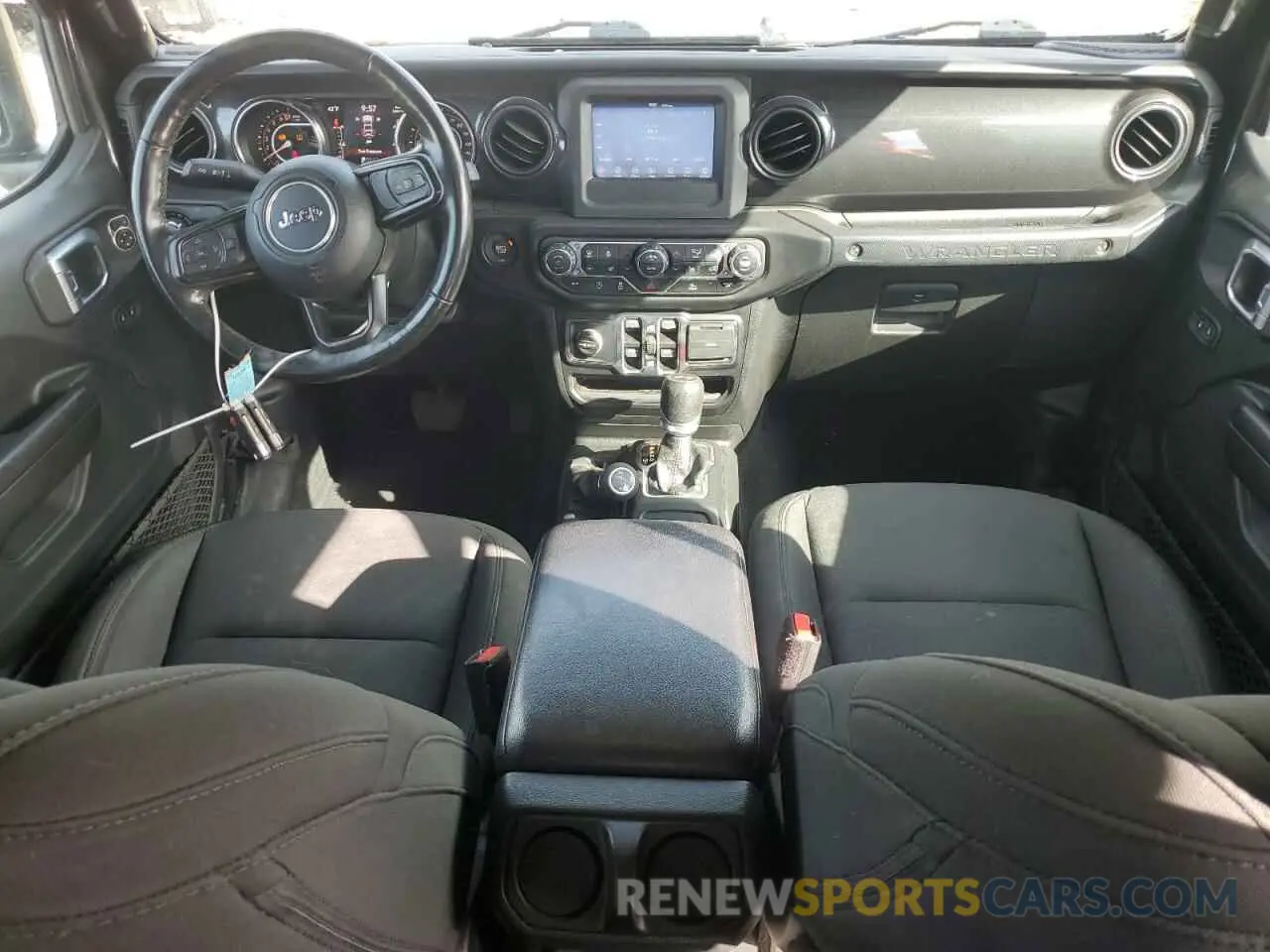 8 fotografías del automóvil dañado 1C4HJXDG7MW821566 JEEP WRANGLER 2021