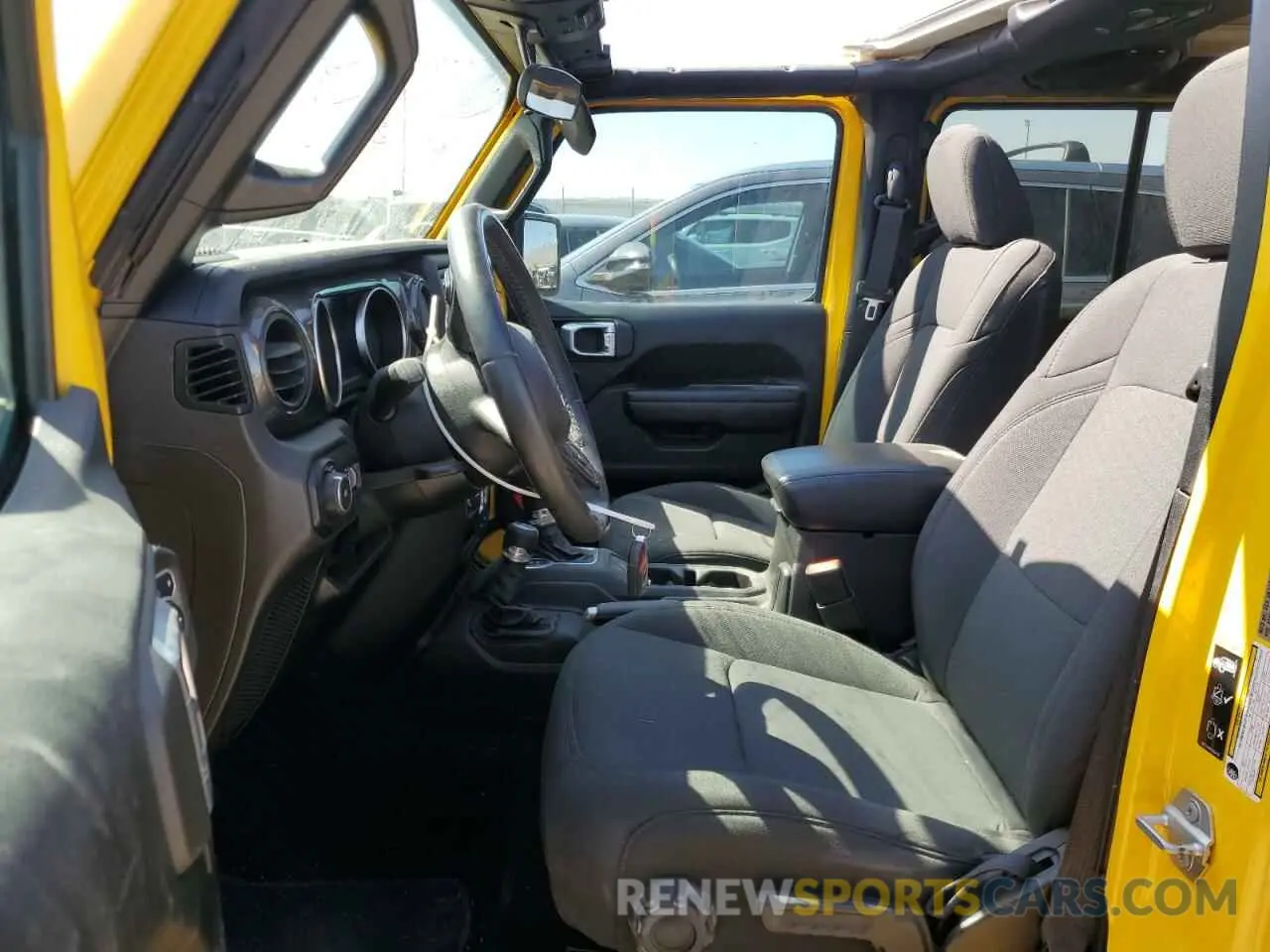 7 fotografías del automóvil dañado 1C4HJXDG8MW505223 JEEP WRANGLER 2021