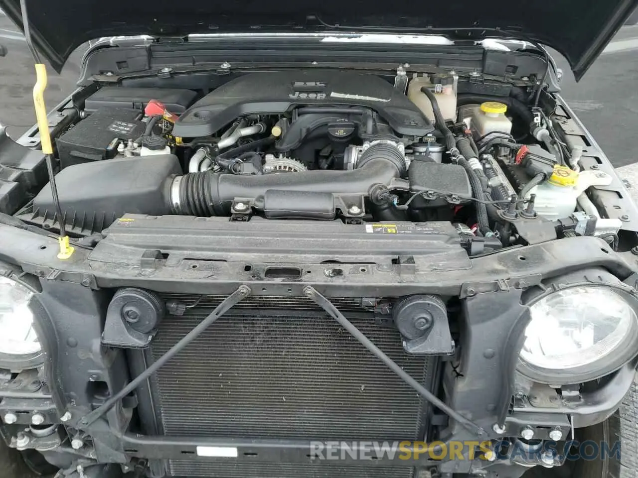 11 fotografías del automóvil dañado 1C4HJXDG9MW528851 JEEP WRANGLER 2021