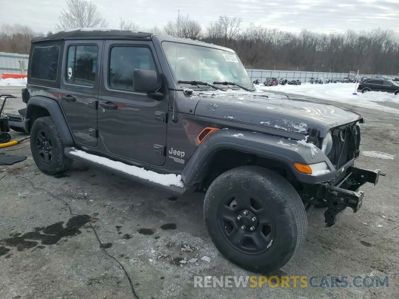 4 fotografías del automóvil dañado 1C4HJXDG9MW528851 JEEP WRANGLER 2021