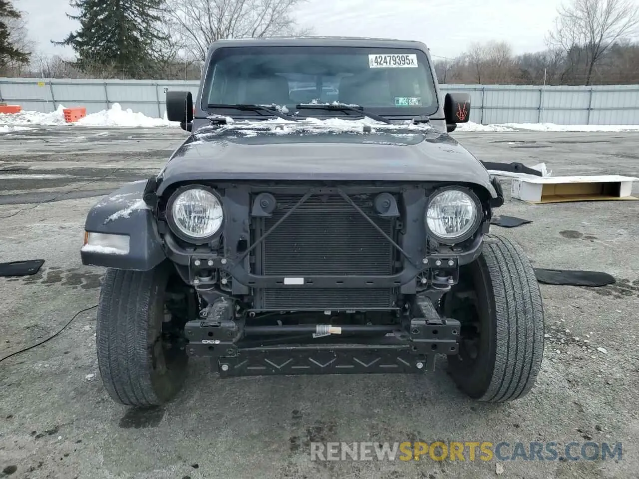 5 fotografías del automóvil dañado 1C4HJXDG9MW528851 JEEP WRANGLER 2021