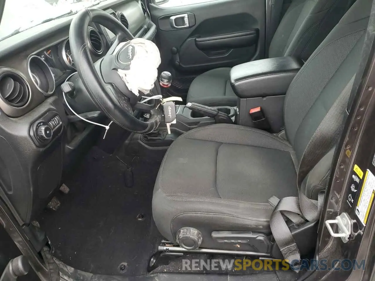 7 fotografías del automóvil dañado 1C4HJXDG9MW528851 JEEP WRANGLER 2021