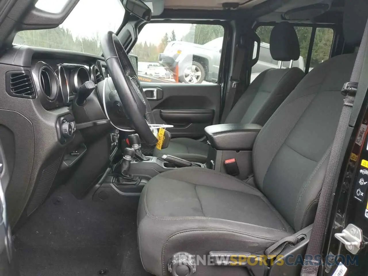 7 fotografías del automóvil dañado 1C4HJXDG9MW671119 JEEP WRANGLER 2021