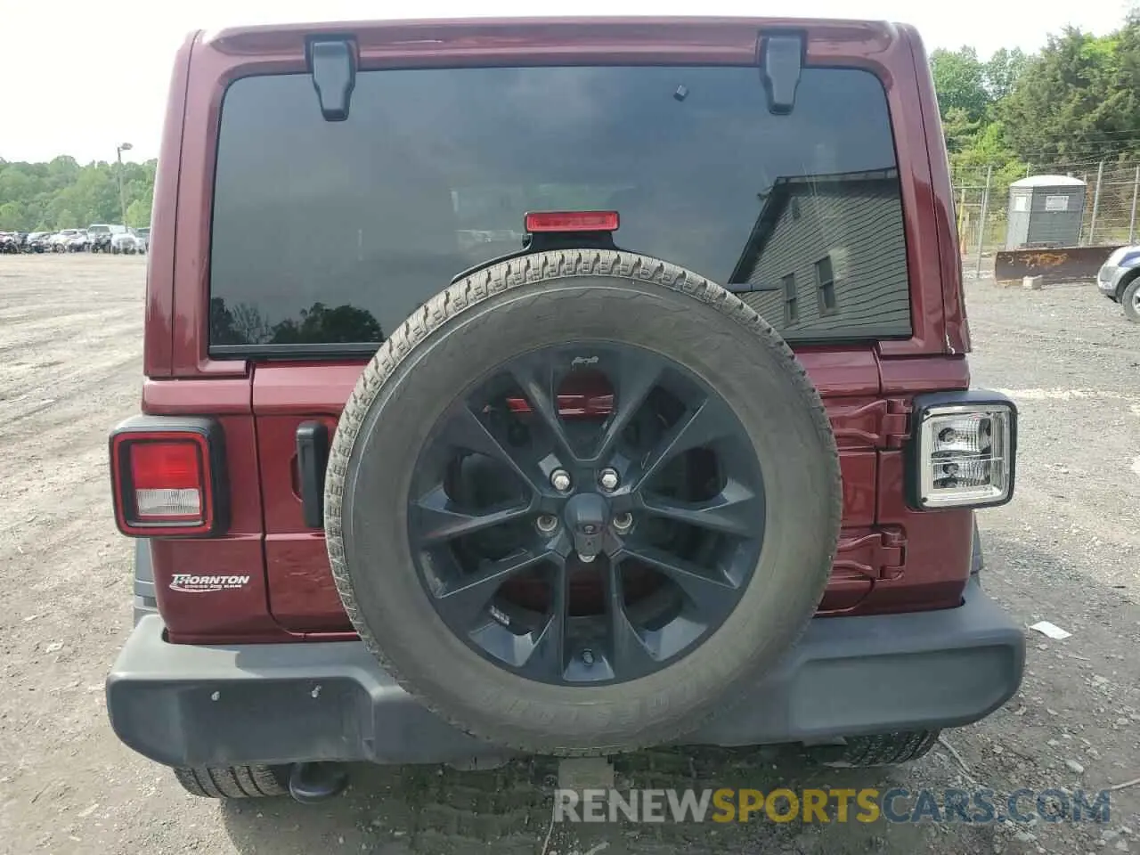 6 fotografías del automóvil dañado 1C4HJXDGXMW785601 JEEP WRANGLER 2021