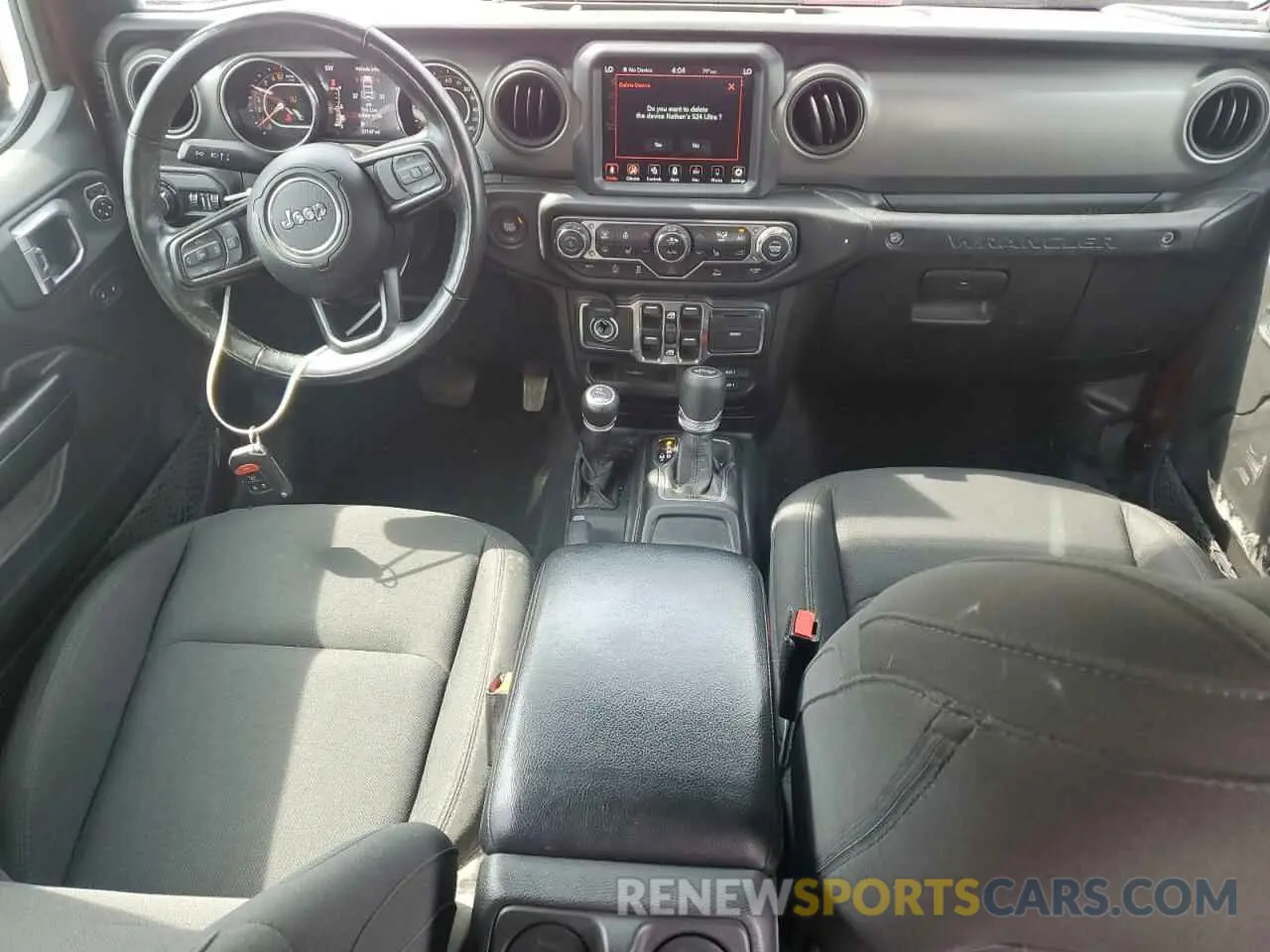 8 fotografías del automóvil dañado 1C4HJXDGXMW785601 JEEP WRANGLER 2021