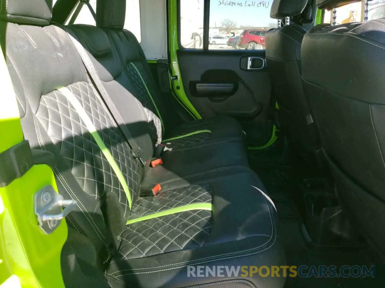 10 fotografías del automóvil dañado 1C4HJXDGXMW830164 JEEP WRANGLER 2021