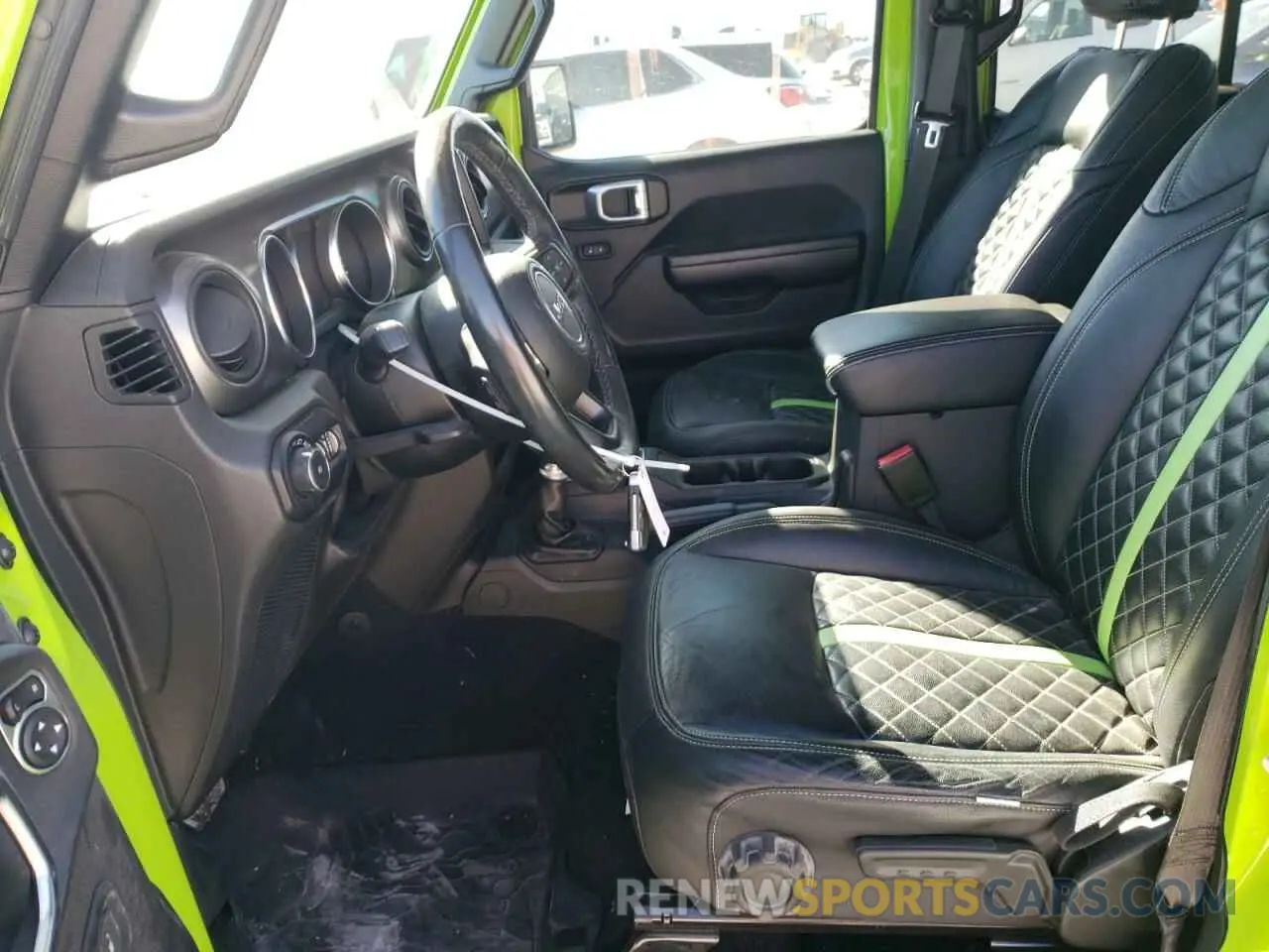 7 fotografías del automóvil dañado 1C4HJXDGXMW830164 JEEP WRANGLER 2021